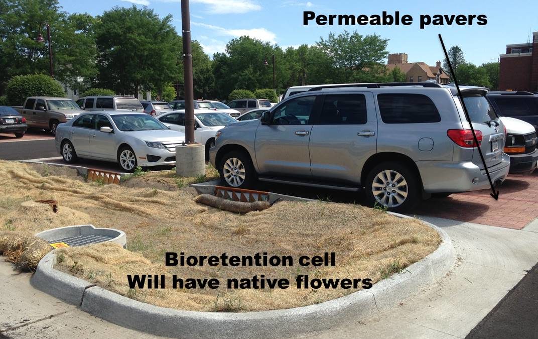 Upgrade your sewage treatment plant, get a free bioswale!