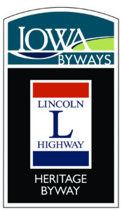 Iowa Byways Lincoln Highway National Heritage Byway Sign