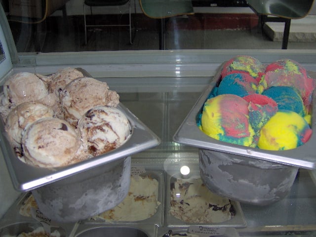 Cookie Monster and Superman Ice Cream