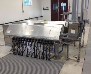 UV disinfection system at Ames Water Pollution Control Facility