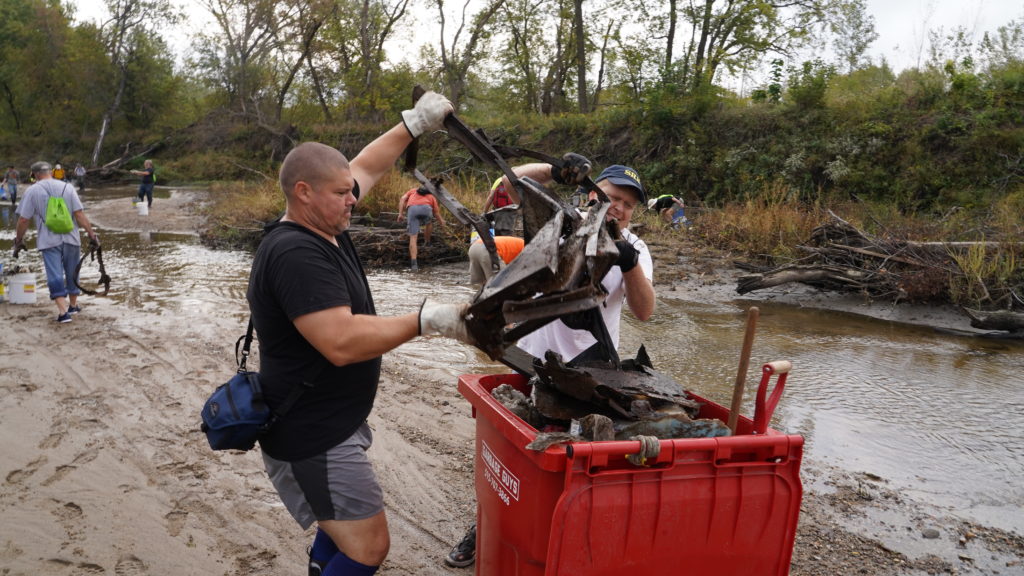 Ioway Creek Clean Up