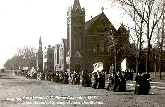 Women’s Suffrage History Along the Lincoln Highway in Iowa
