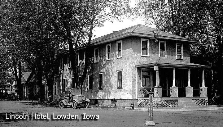 Lincoln Hotel Lowden Iowa