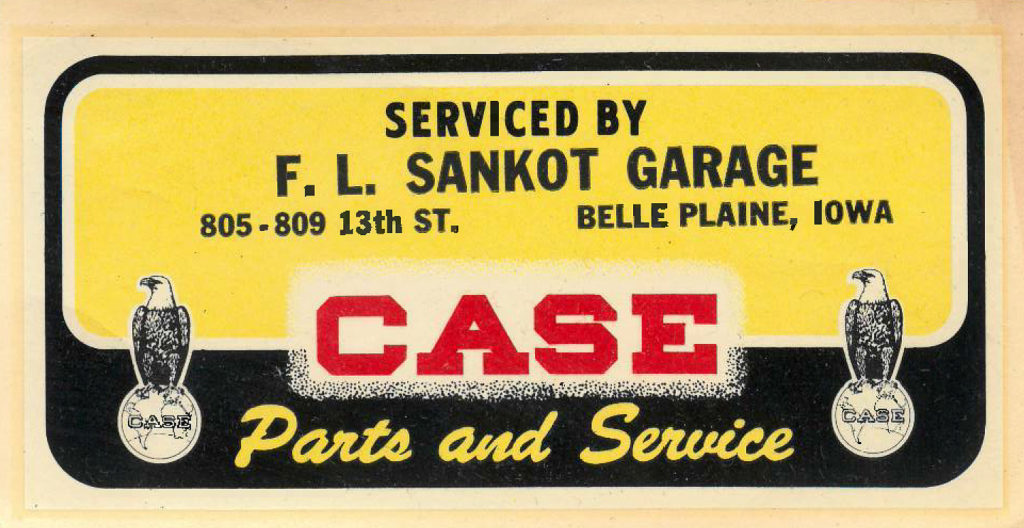 Sankot Garage Vintage Decal