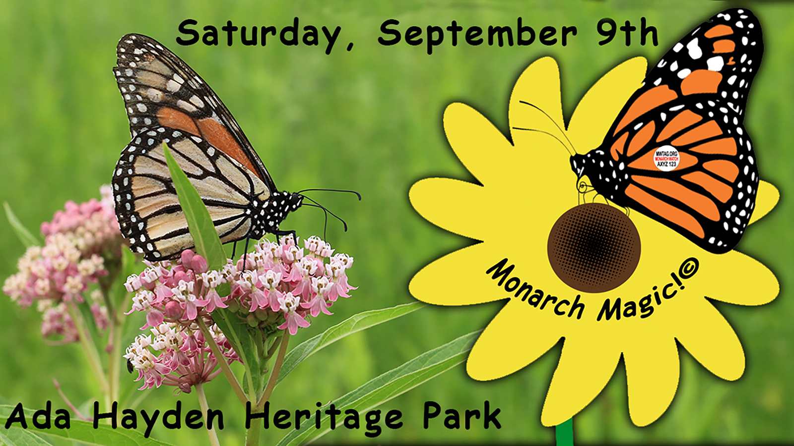 Monarch Magic Family Fun Event on September 9th, 2023