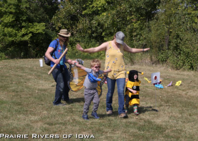 Pollinator survival obstacle course.