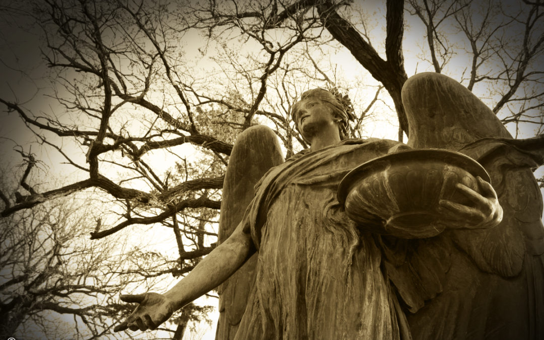 Here Stands the Ruth Anne Dodge Memorial Known as the Black Angel