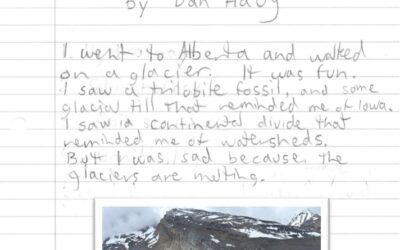How I Spent My Summer Glaciation