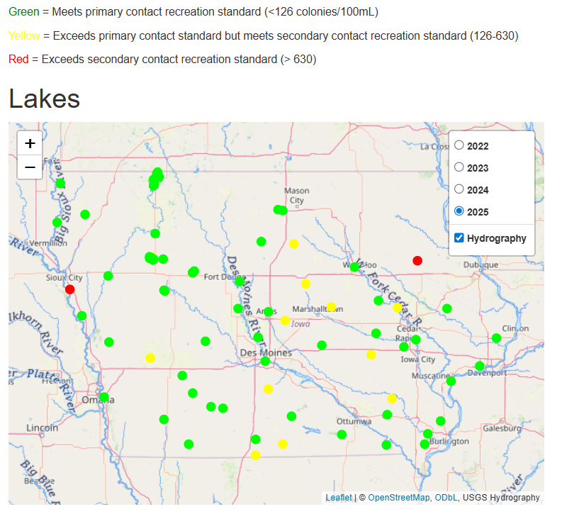 Preview of interactive map